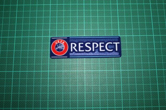 Patch UEFA Euro 2012 Officiel + Flocage Respect - Neuf